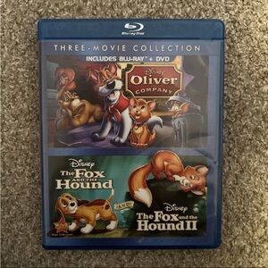 Disney Three-Movie Collection Blu-ray - Oliver & Company + Fox and the Hound
